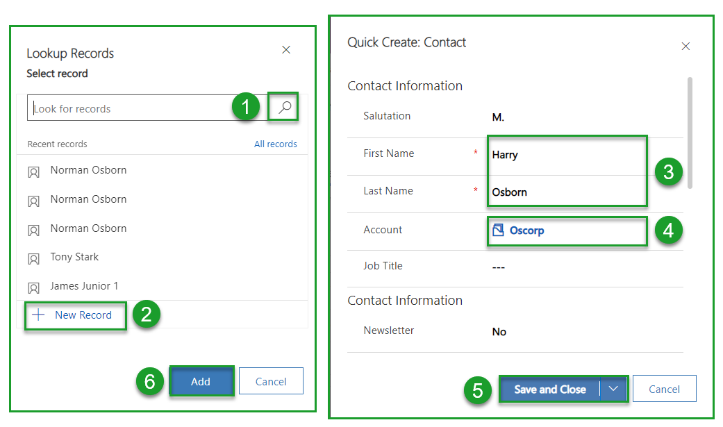 Create Secondary Delegate