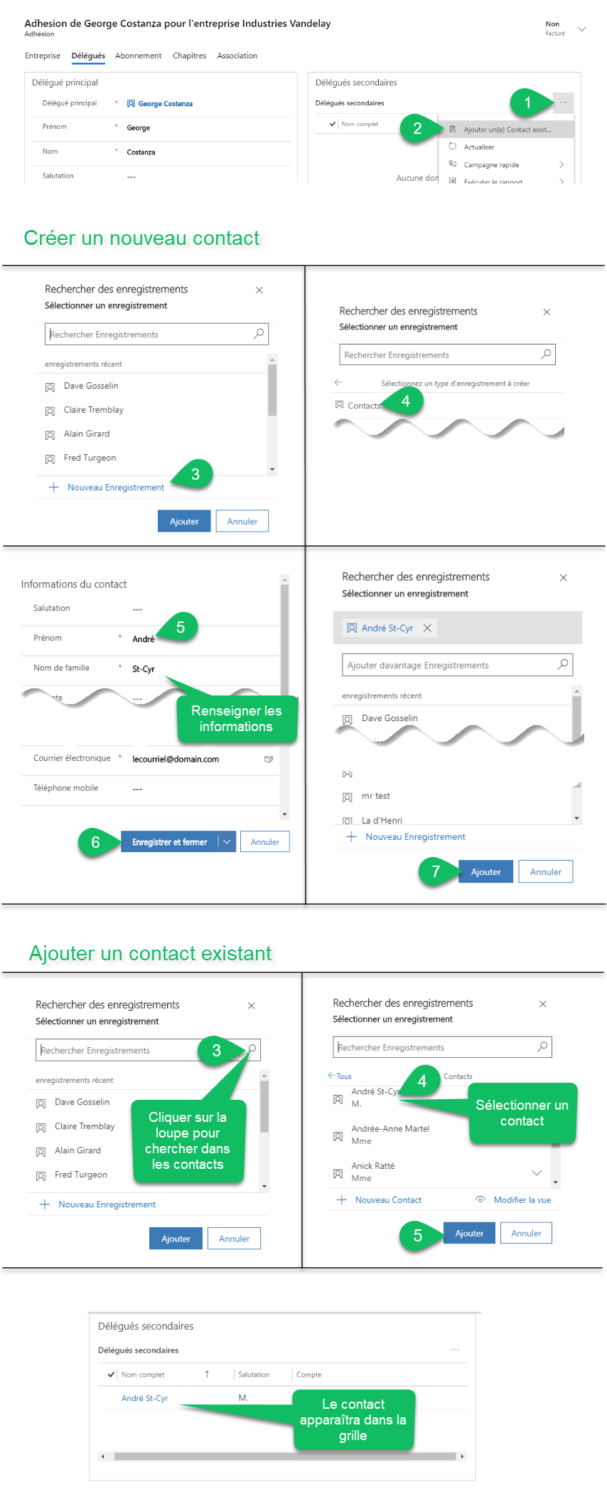 Add the additionnal delegates