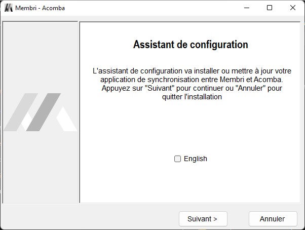 Synchronisation comptable