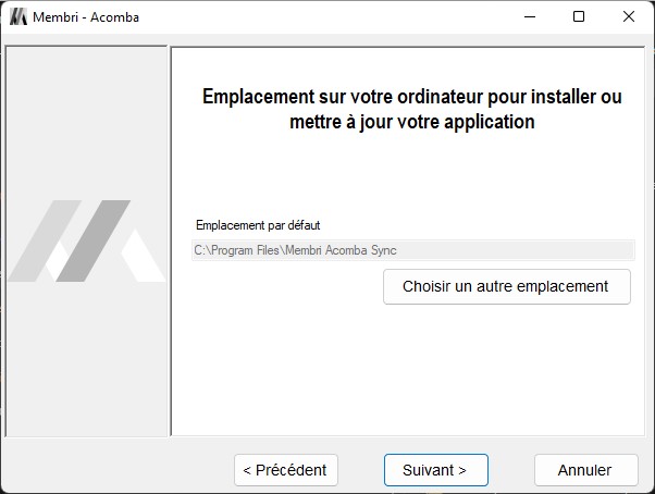 Synchronisation comptable