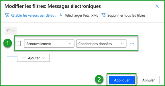 Vérifier tous les courriels