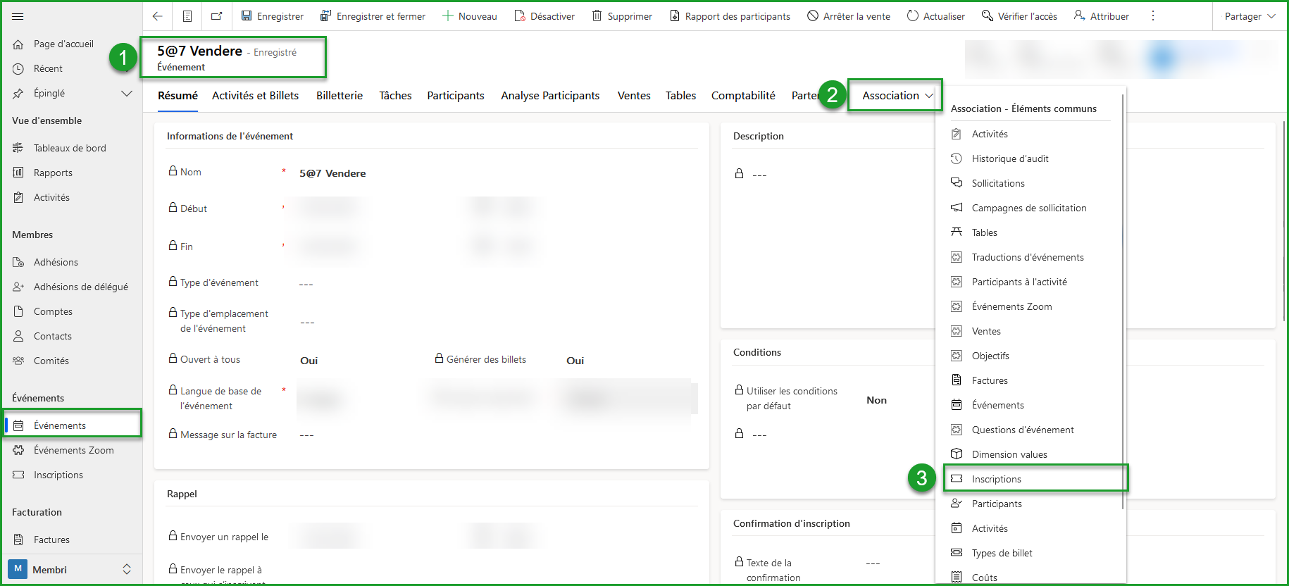 Renvoyer les billets